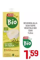 Crai - Bevanda Alla Soia 100% Vegetale Bio