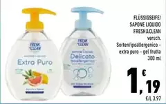 Fresh & Clean - Sapone Liquido