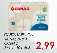 Conad - Carta Igienica Salvaspazio
