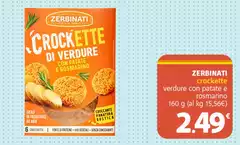 Zerbinati - Crocchette Verdure Con Patate E Rosamino