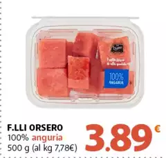 F.lli orsero - 100% anguria