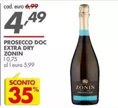 Zonin - Prosecco Doc Extra Dry