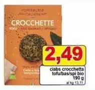 Bio - Ciabs Crocchetta Tofu