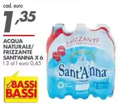 Sant'anna - Acqua Naturale/Frizzante