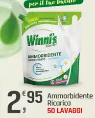 Winni's - Ammorbidente Ricarica 50 Lavaggi