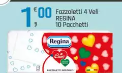 Regina - Fazzoletti 4 Veli 10 Pacchetti