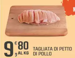 Tagliata Di Petto Di Pollo
