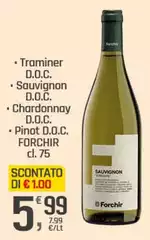 Forchir - D.O.C. Sauvignon D.O.C. Chardonnay D.O.C.