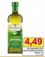 Clemente - Olio Extra Vergine Di Oliva Ulisse