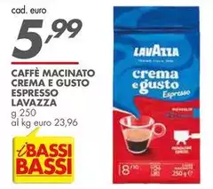 Lavazza - Caffè Macinato Crema E Gusto Espresso