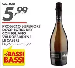 Valdobbiadene - Prosecco Superiore DOCG Extra Dry Conegliano