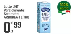 Arborea - Latte UHT Parzialmente Scremato
