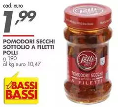 Polli - Pomodori Secchi Sottolio A Filetti