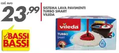 Vileda - Sistema Lava Pavimenti Turbo Smart