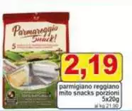 Parmareggio - Parmigiano Reggiano Mito Snacks Porzioni