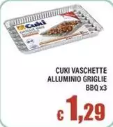 Cuki - Vaschette Alluminio Griglie