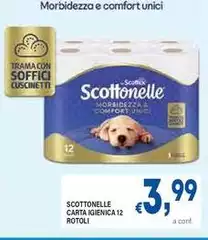 Scottonelle - Carta Igienica 12 Rotoli