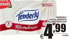 Tenderly - Carta Igienica Kilometrica X12