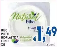 Bibo - Piatti Bioplastica Fondi
