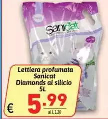 Sanicat - Lettiera Profumata