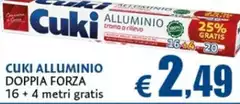 Cuki -  Alluminio Doppia Forza
