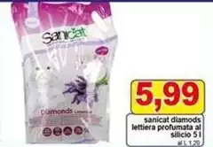 Sanicat - Dijarods Lettiera Profumata Al Silicio