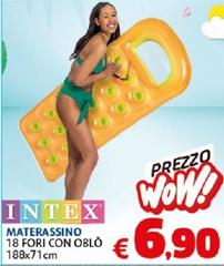 Intex - Materassino 18 Fori Con Oblo