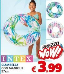 Intex - Ciambella Con Maniglie