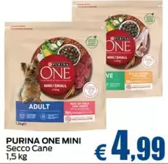Purina - One Mini Secco Cane