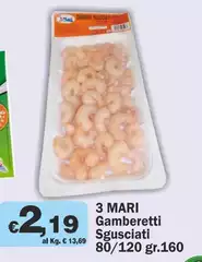 3 Mari -  Gamberetti Sgusciati