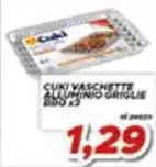Cuki - Vaschette Alluminio Griglia