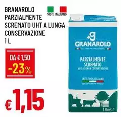 Granarolo - Parzialmente Scremato UHT A Lunga Conservazione