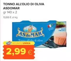 Asdomar - Tonno All'olio Di Oliva