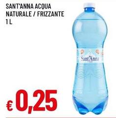 Sant'anna - Acqua Naturale/Frizzante