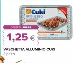 Cuki - Vaschetta Alluminio