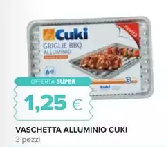Cuki - Vaschetta Alluminio