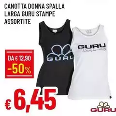 Guru - Donna Spalla Larga  Stampe