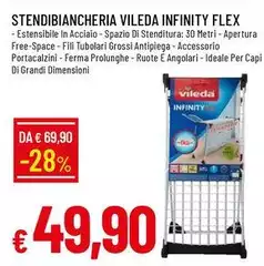 Vileda - Stendibiancheria  Infinity Flex