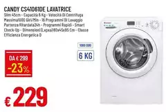 Candy - CS41061DE Lavatrice