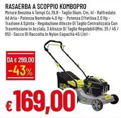 HP - Rasaerba A Scoppio Kombopro