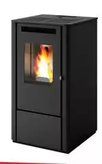 Punto Fuoco - Stufa A Pellet Ventilata Rosita 9,5 Kw