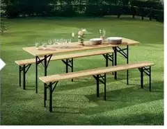Set Tavolo E Due Panche Fira