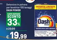 Dash - Detersivo In Polvere Per Lavatrice