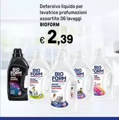 Bioform - Detersivo Liquido Per Lavatrice