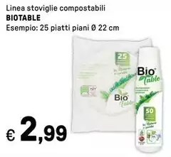 Linea -  Stoviglie Compostabili