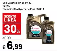 Total - Olio Synthetic Plus 5W30