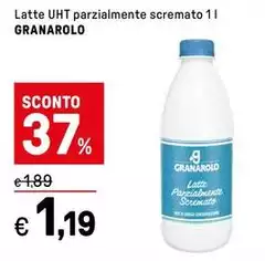 Granarolo - Latte UHT Parzialmente Scremato