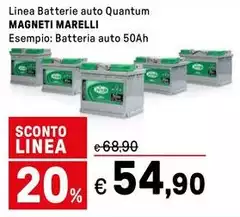 Magneti marelli - Linea Batterie Auto Quantum