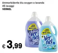 Vernel - Ammorbidente Blu Oxygen O Lavanda