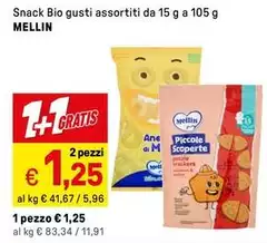 Mellin - Snack Bio Gusti Assortiti